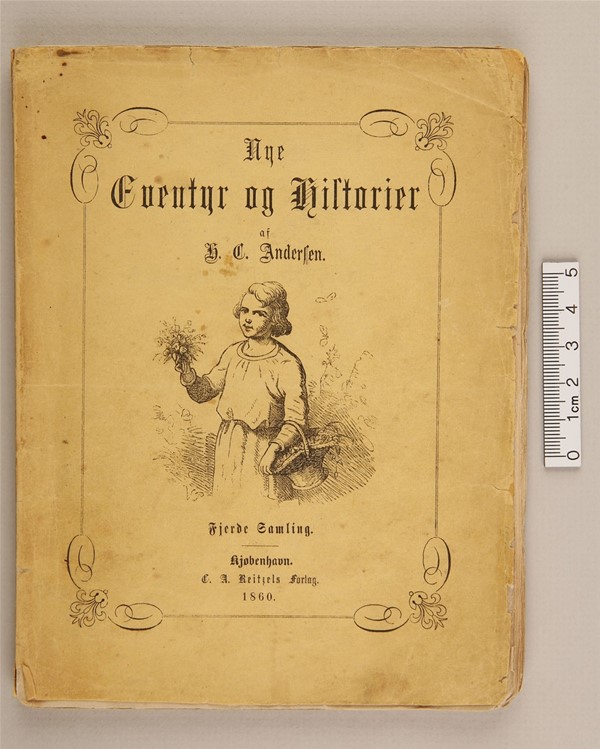 Bog: Nye Eventyr og Historier af H.C. Andersen. Fjerde..., 1859 (Dansk)